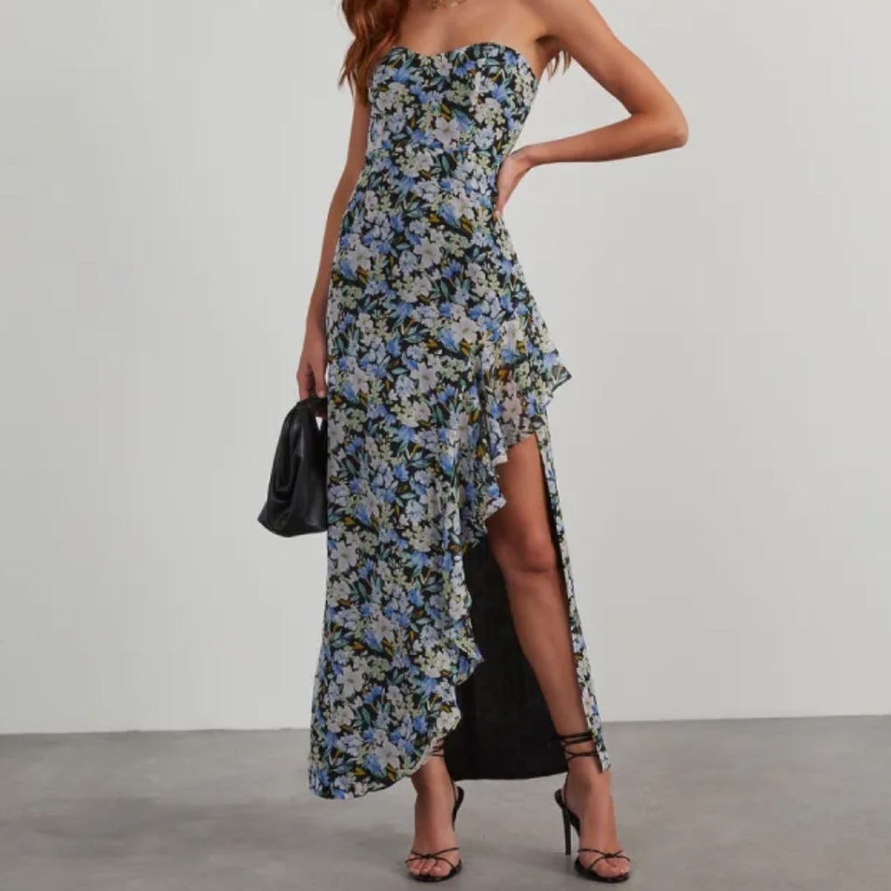Midi Floral Dress